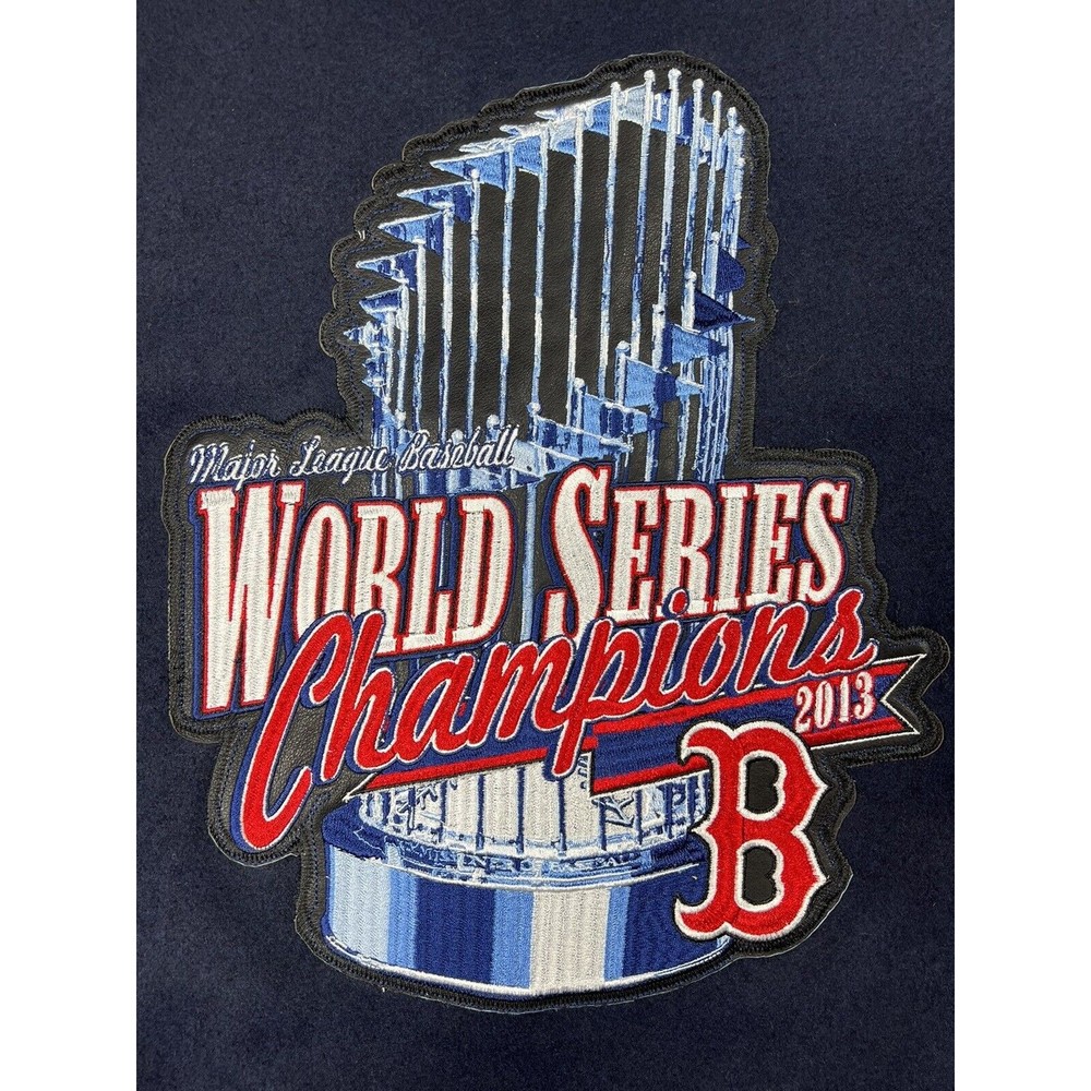 Boston Red Sox MLB Varsity Jacket M G-III Sports Carl Banks World Series 2013